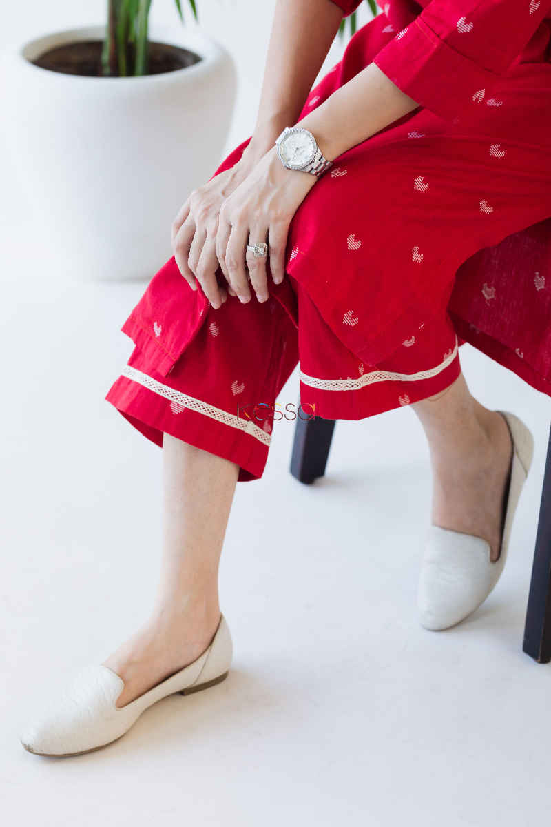 Image for Kusvaa Kc56 Tamirillo Red Pant Set Bottom