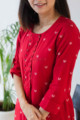 Image for Kusvaa Kc56 Tamirillo Red Pant Set Close