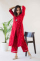 Image for Kusvaa Kc56 Tamirillo Red Pant Set Pose