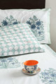 Image for Kusvaa Kpb26 Pickled Bluewood Double Bedsheet Closeup