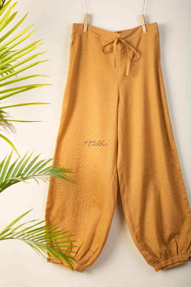 Image for Kusvaa Sap01 Maroon Cotton Salwar Beige 1 Featured