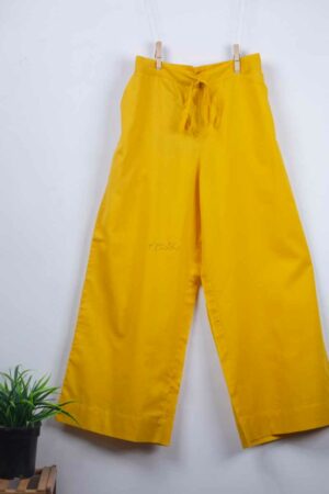 Image for Kusvaa Sap03 Golden Grass Palazzo Yellow Featured New