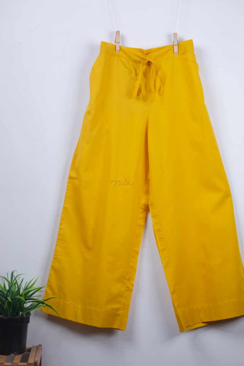 Image for Kusvaa Sap03 Golden Grass Palazzo Yellow Featured New