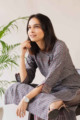 Image for Kusvaa Ws580 Soya Bean Straight Kurta With Pants Seat