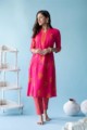 Image for Kusvaa Ws596 French Rose Kurta Pant Set Look