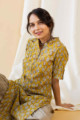 Image for Kusvaa Wsr130 Hokey Pokey Zorba Straight Kurta With Pants Sitting