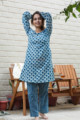 Image for Kusvaa De34 Congress Blue And Catskill White Jammies Set Look