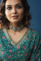Image for Kusvaa Kt150 Coin Tribe Choker With Black Thread 2
