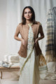 Image for Kusvaa Sj21 Beige And Black Half Jacket Featured
