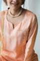 Image for Kusvaa Ws603 Gold Sand Upada Silk Complete Set Closeup