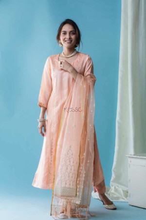 Image for Kusvaa Ws603 Gold Sand Upada Silk Complete Set Featured