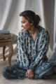 Image for Kusvaa De36 Indigo Jammies Set Sitting 1