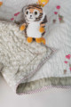 Image for Kusvaa Kaq84 Elephant Animal Baby Quilt Set Look