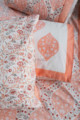 Image for Kusvaa Kpb31 Petite Orchid Double Bedsheet Closeup