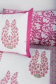 Image for Kusvaa Kpb32 Cranberry Double Bedsheet Look
