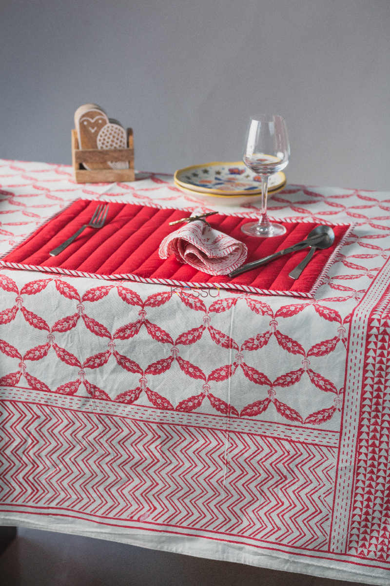 Image for Kusvaa Ktc03 Flush Mahogany Chevron Table Cover Look