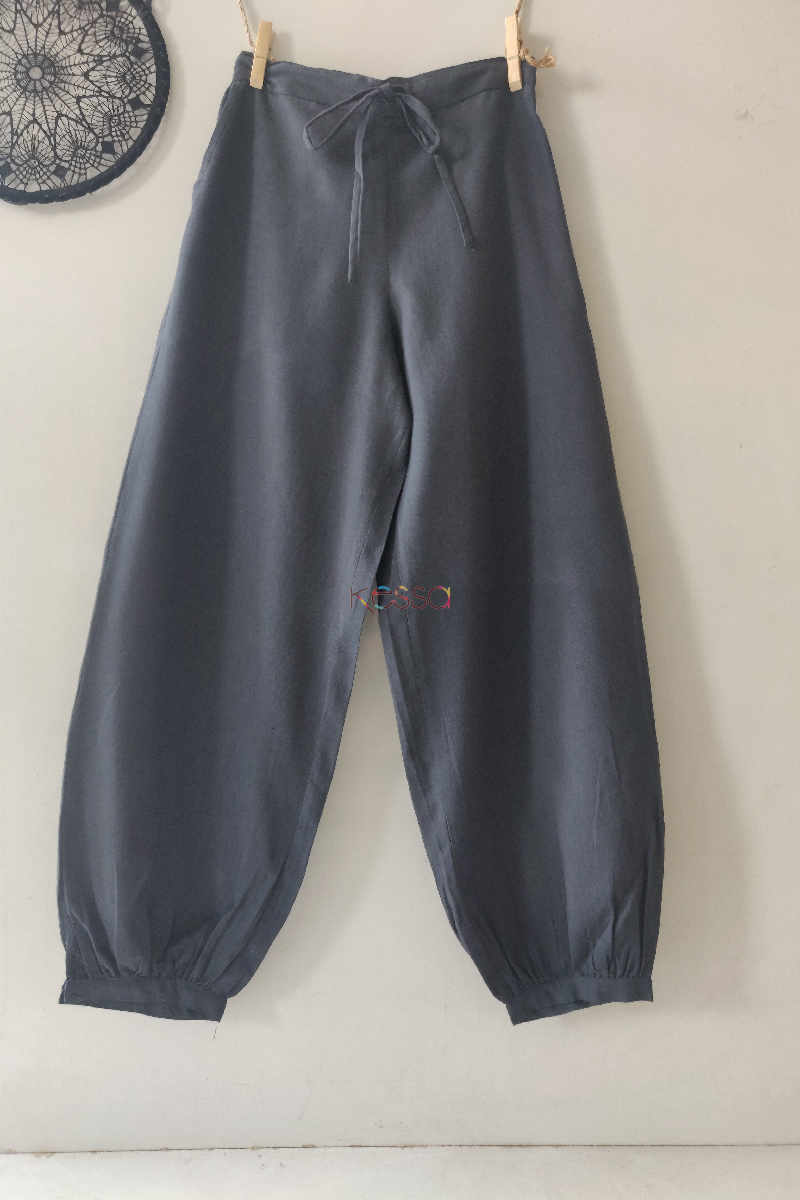 Image for Kusvaa Sap01 Maroon Cotton Salwar Grey