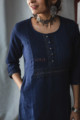 Image for Kusvaa Vcr01 Cloud Burst Kurta Pant Set Closeup