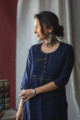 Image for Kusvaa Vcr01 Cloud Burst Kurta Pant Set Look