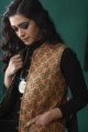 Image for Kusvaa Vj02 Hippie Blue And Porsche Double Side Half Jacket Closeup