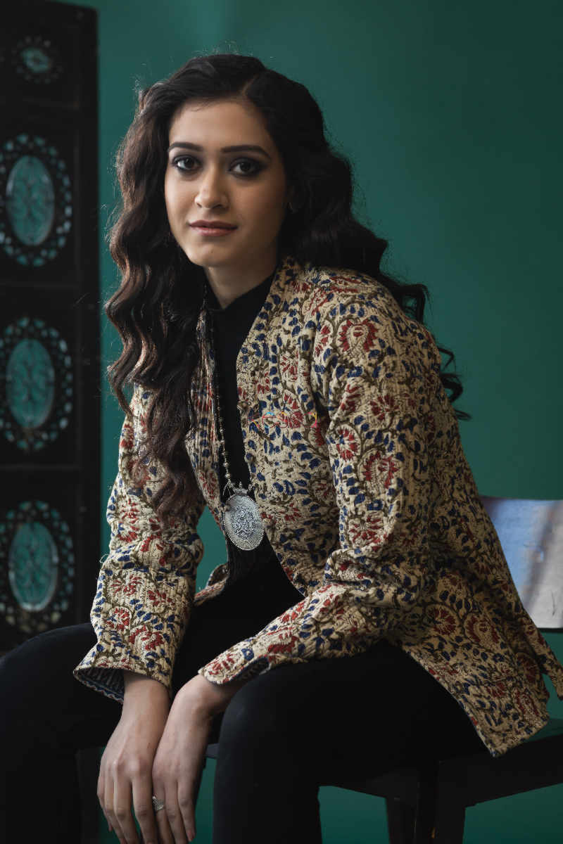 Image for Kusvaa Vjf05 Gray Olive Double Side Full Sleeves Jacket Look