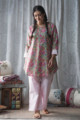 Image for Kusvaa De42 Lily Pink And Green Maternity Set Look 1
