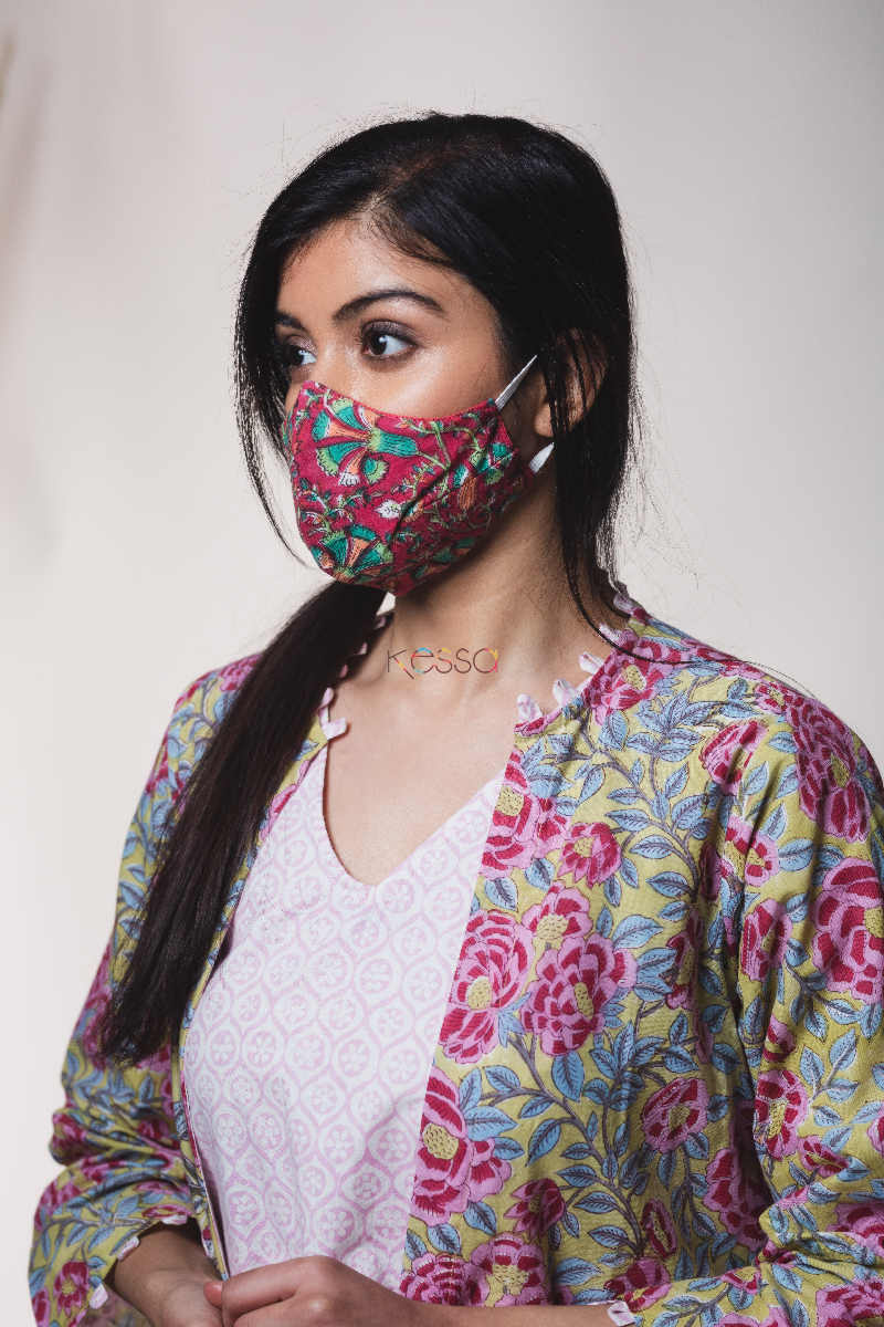 Image for Kusvaa Kfm09 Cotton Printed Face Masks Set Of 31