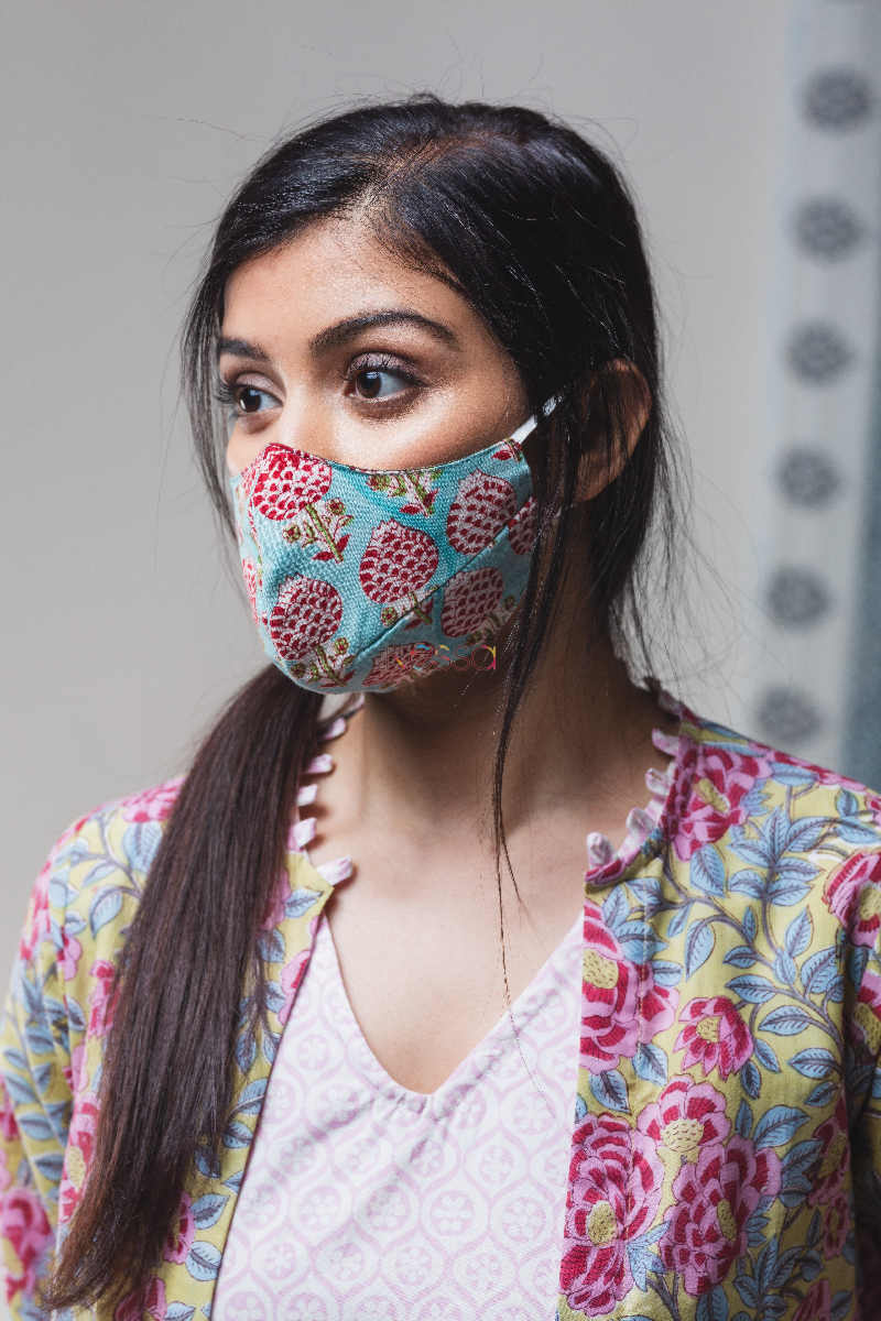 Image for Kusvaa Kfm10 Cotton Printed Face Masks Set Of 31