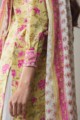Image for Kusvaa Kuoj139 Pesto Green Block Printed Kurta Dupatta Set Sleeves