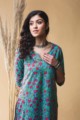 Image for Kusvaa Vcr04 Downy Blue Regular Wear Kurta Top 1
