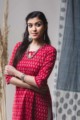 Image for Kusvaa Vcr05 Cherrywood Regular Wear Kurta Top