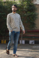 Image for Kusvaa Awk20 Regent Grey Full Sleeves Shirt Look