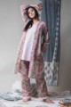 Image for Kusvaa De41 Mongoose Block Print Cape Jammies Set Front