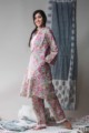 Image for Kusvaa De41 Mongoose Block Print Cape Jammies Set Side
