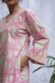 Image for Kusvaa De56 Kwaab Pink Cotton Nightie Closeup 1