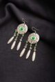 Image for Kusvaa Kpe05 Turkish Circular Multi Stone Tribal Earrings Featured