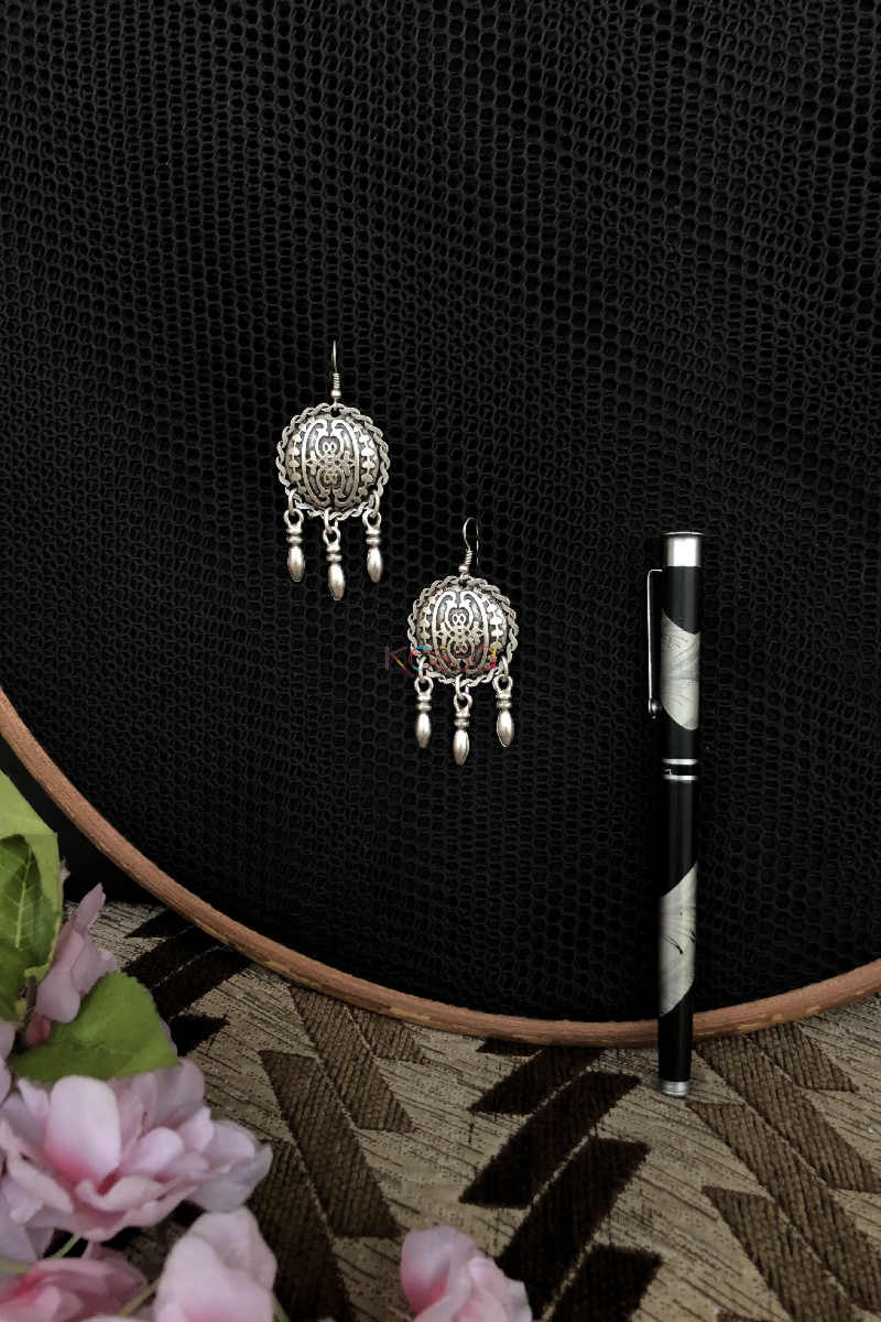 Image for Kusvaa Kpe100 Turkish Tribal Boho Earrings