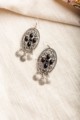 Image for Kusvaa Kpe129 Turkish Tribal Boho Earrings Closeup
