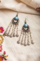 Image for Kusvaa Kpe20 Turkish Circular Multi Stone Coin Earrings Featured