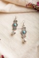 Image for Kusvaa Kpe78 Turkish Tribal Boho Ghunghroo Earrings Front