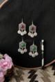 Image for Kusvaa Kpe93 Turkish Pentagon Tribal Boho Earrings