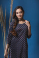 Image for Kusvaa Taf43 Steel Grey Regular Wear Kurta Top