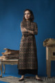 Image for Kusvaa Taf44 Patola Printed Regular Wear Kurta Front