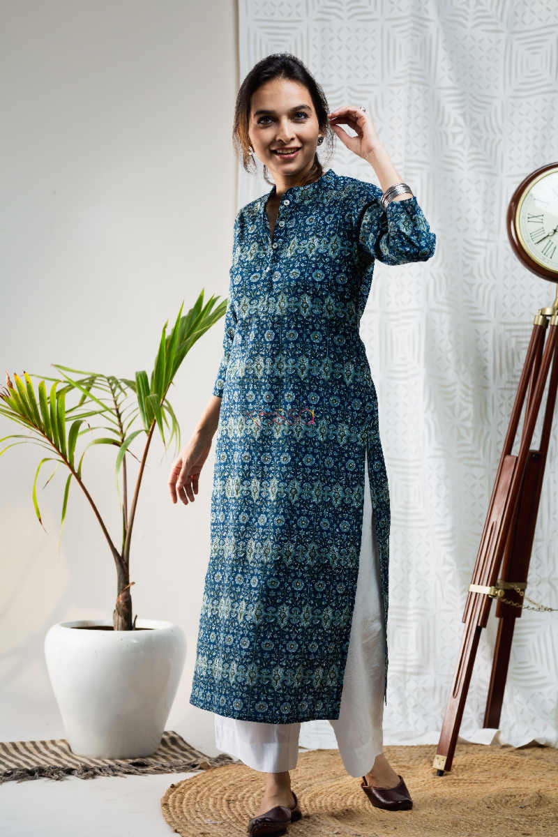 Image for Kusvaa Taf45 Big Stone Regular Wear Kurta 1 Side