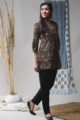 Image for Kusvaa Ws625 Kalamkari Black Short Kurti Side