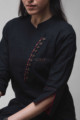 Image for Kusvaa Ws629 Tamrillo Red Kurta Pant Set Closeup