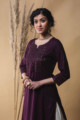 Image for Kusvaa Ws641 Madeira Cotton Silk Set With Moti Handwork Top