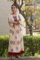Image for Kusvaa Wsr162 Mongoose Handblock Print Kurta Front