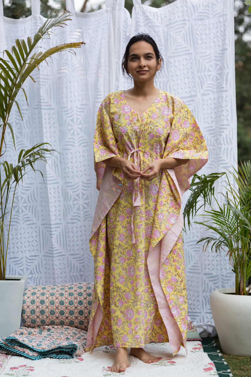 Image for Kusvaa De62 Malika Cotton Kaftan Front