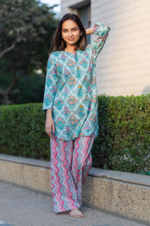 Image for Kusvaa De63 Summer Green Jammies Set Featured